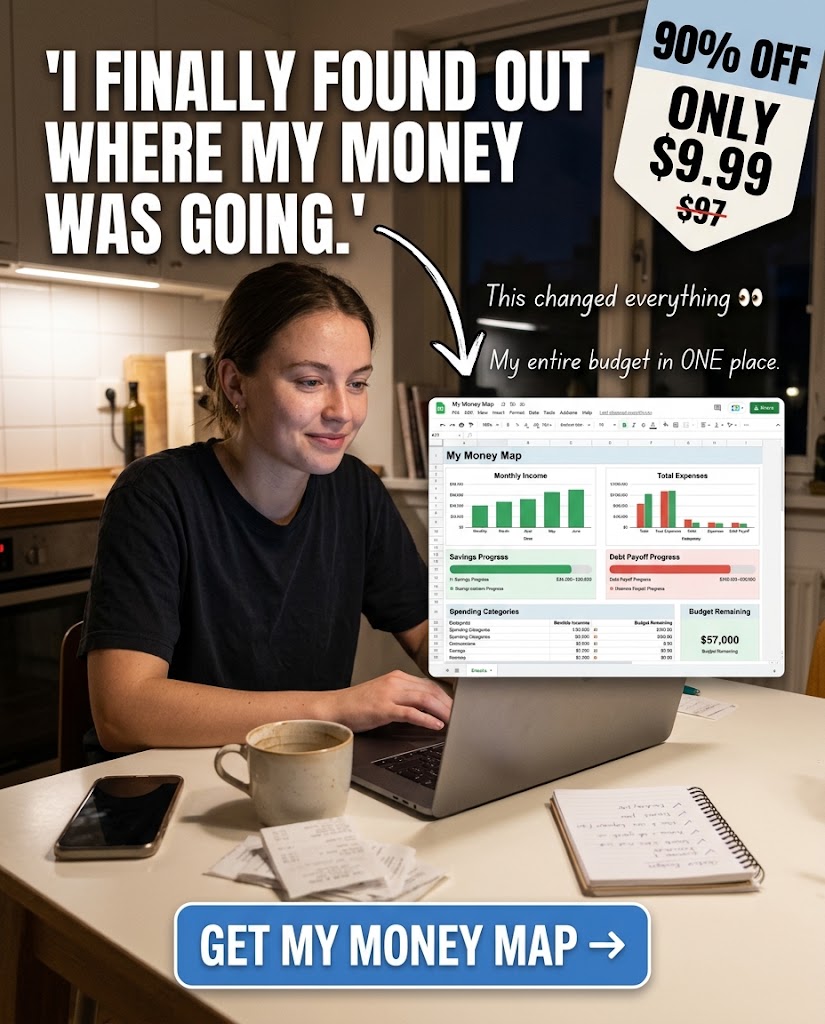Person reviewing their budget at home