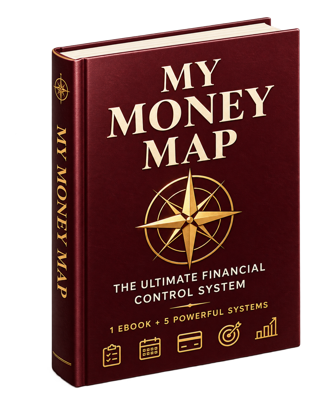 My Money Map premium hardcover book